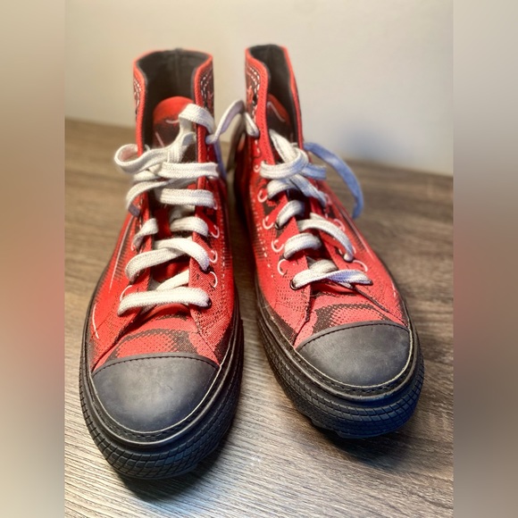 Moschino Mens High-Top Sneakers - Picture 10 of 11